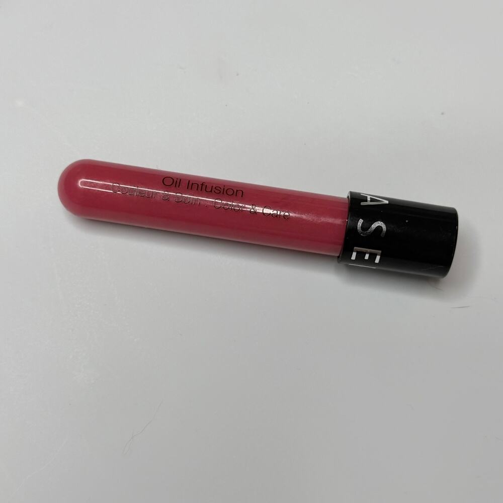 Sephora Oil Infusion Lip Stain Gloss Pink Granita Hydrate Travel .11oz 3.5ml New